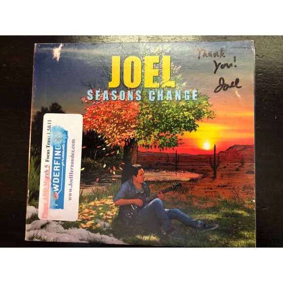 3 For $6 Joel : Seasons Change (CD, 2017) Autographed SweetSpot Entertainment - Picture 1 of 3